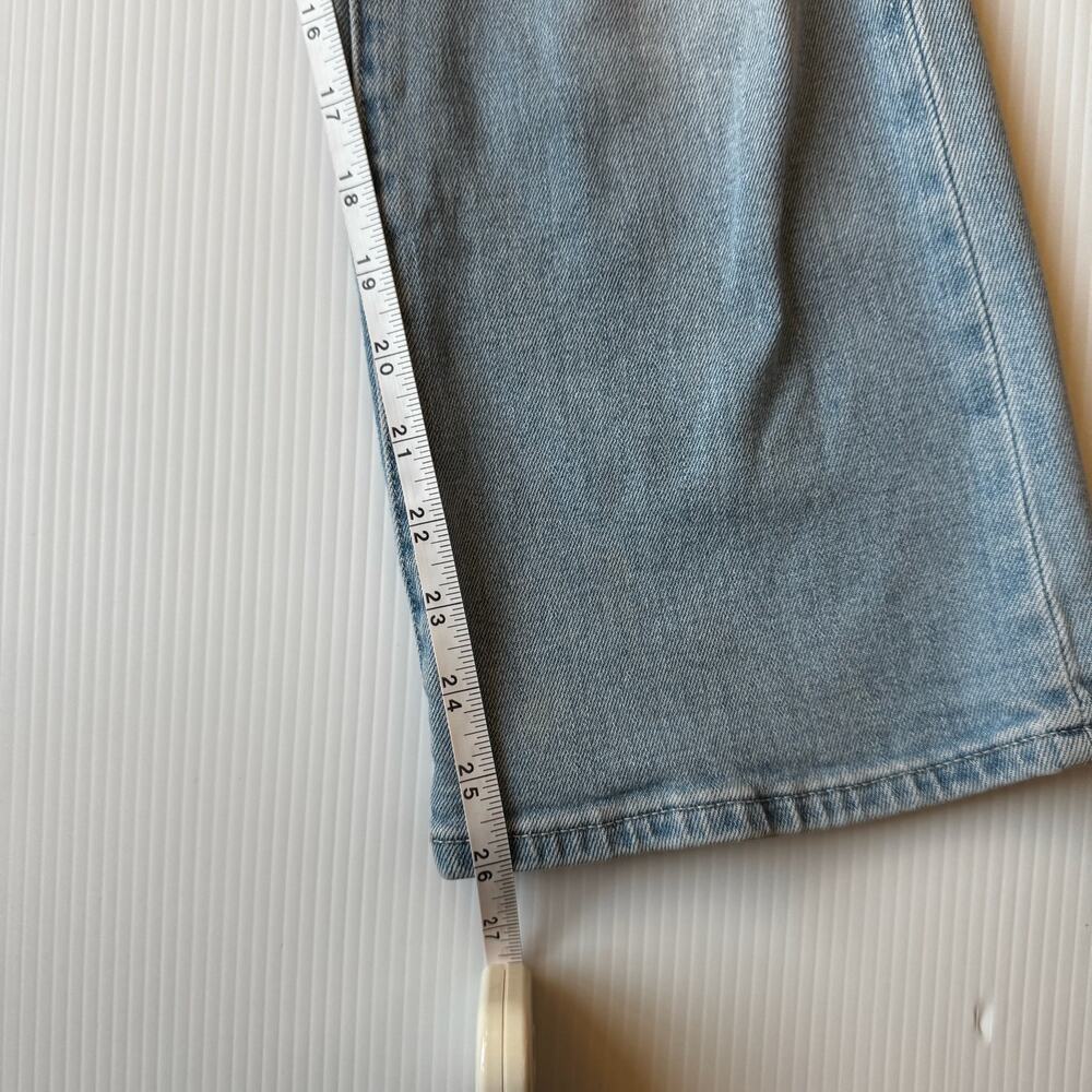 Rollas Dusters Bootcut Crop Jeans Distressed Sz 29 Y2K Denim Festival 70s Flare - Picture 16 of 16